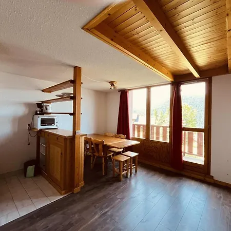 Duplex 8 Pers, Skis Aux Pieds A Vallandry, Proche Centre, Balcon - Fr-1-757-128 * Ландри